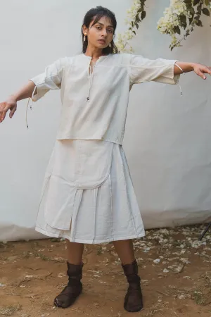 Asymmetrical Layered Skirt