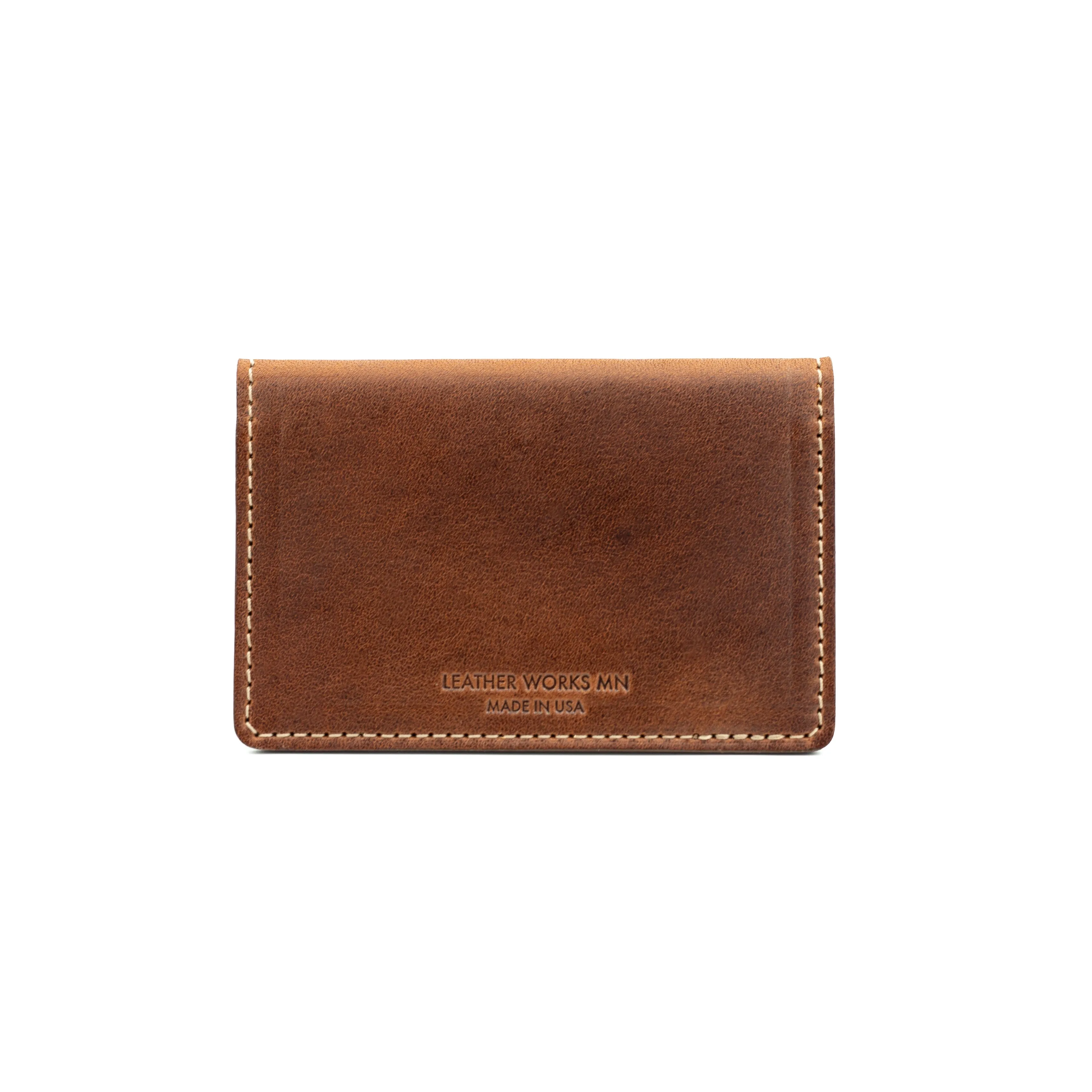 Business Card Holder - Mahogany