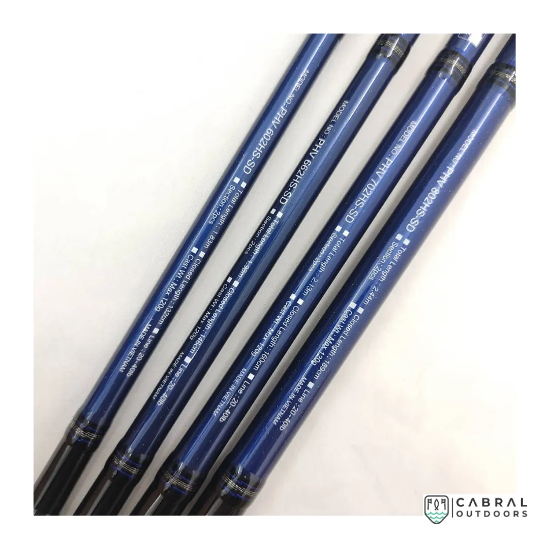 Daiwa Phantom Versatile 7ft-8ft Spinning Rod