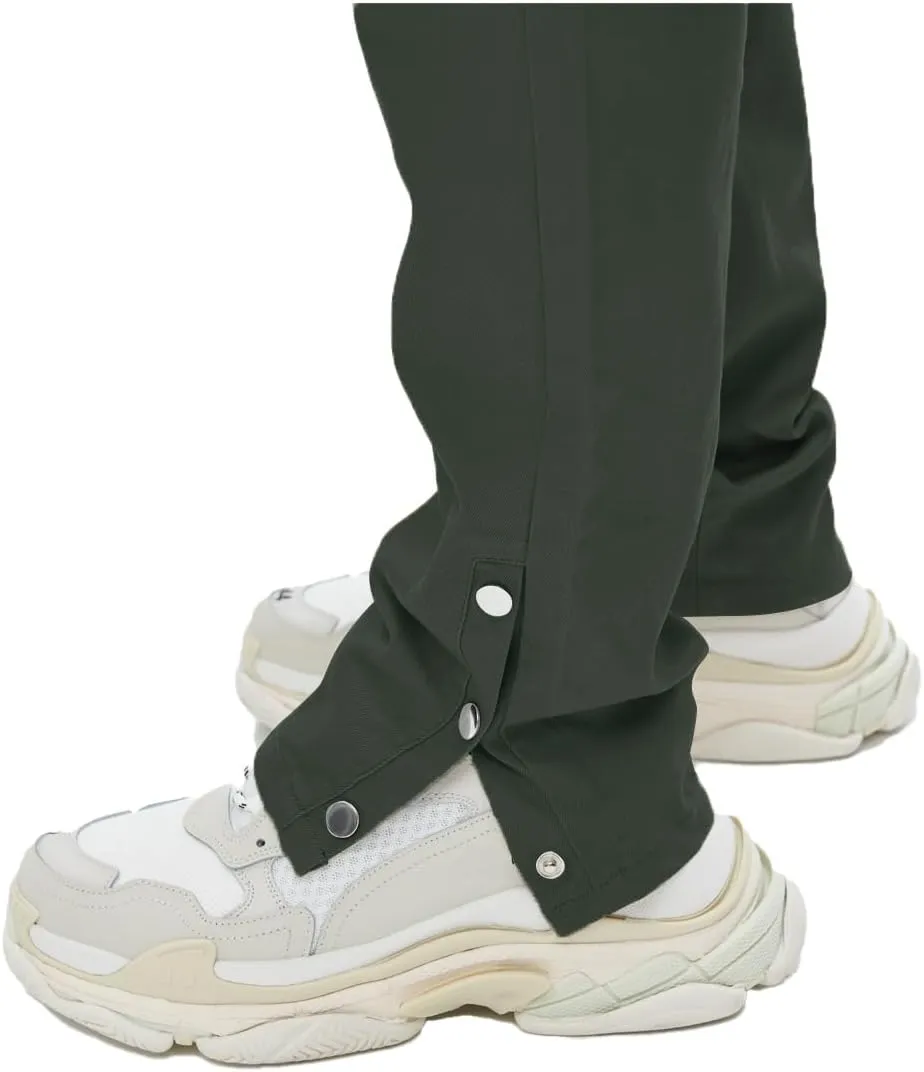 GINGTTO Men's Casual Cargo Pants Drawstring Elastic Waist Work Pants Hiking Jogger Multi Pockets