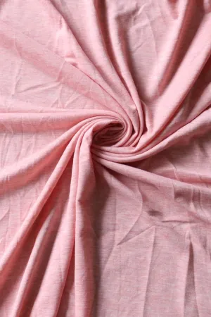 Heathered Old Rose Baby French Terry