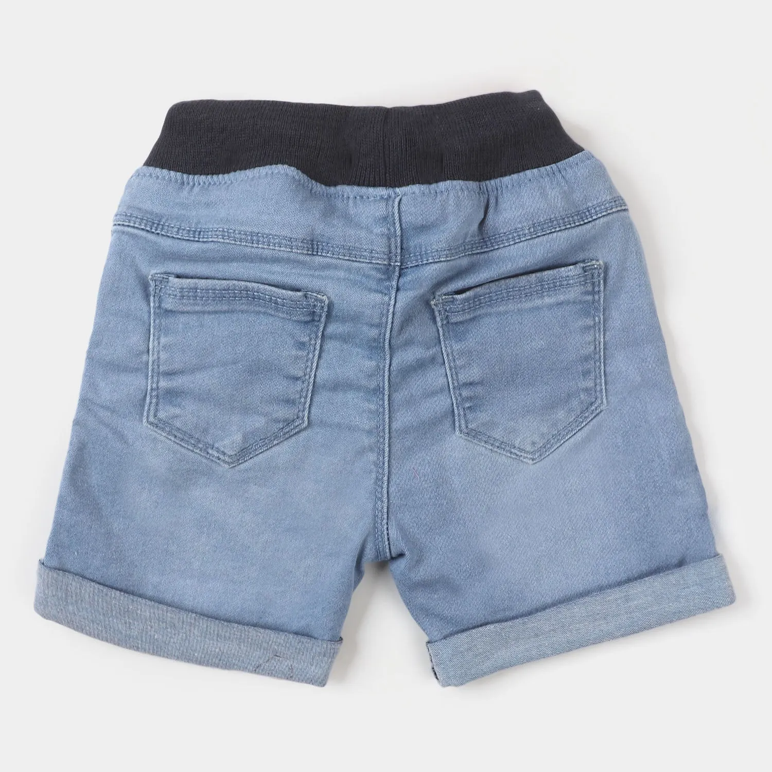 Infant Boys Denim Short Cool kid - Ice Blue