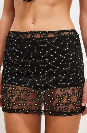 Isabel Vintage Embroidery Mini Skirt By Only Hearts Lingerie - S-L