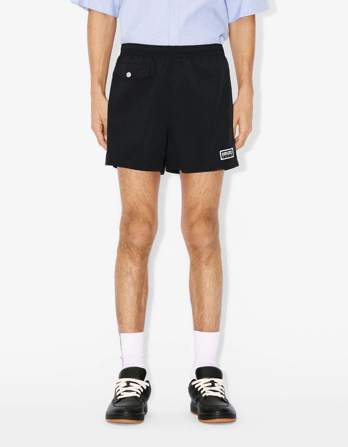 Kenzo Black Classic Swim Shorts