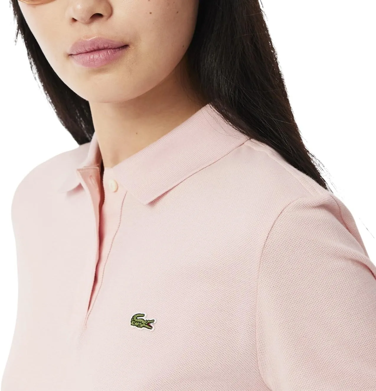 Lacoste Women's Classic Fit Short Sleeve Petit Piqu Polo