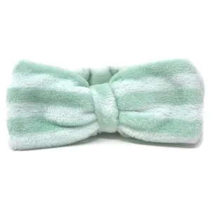 Mint Green Striped Teddy Headyband™ | Cruelty-Free & Vegan