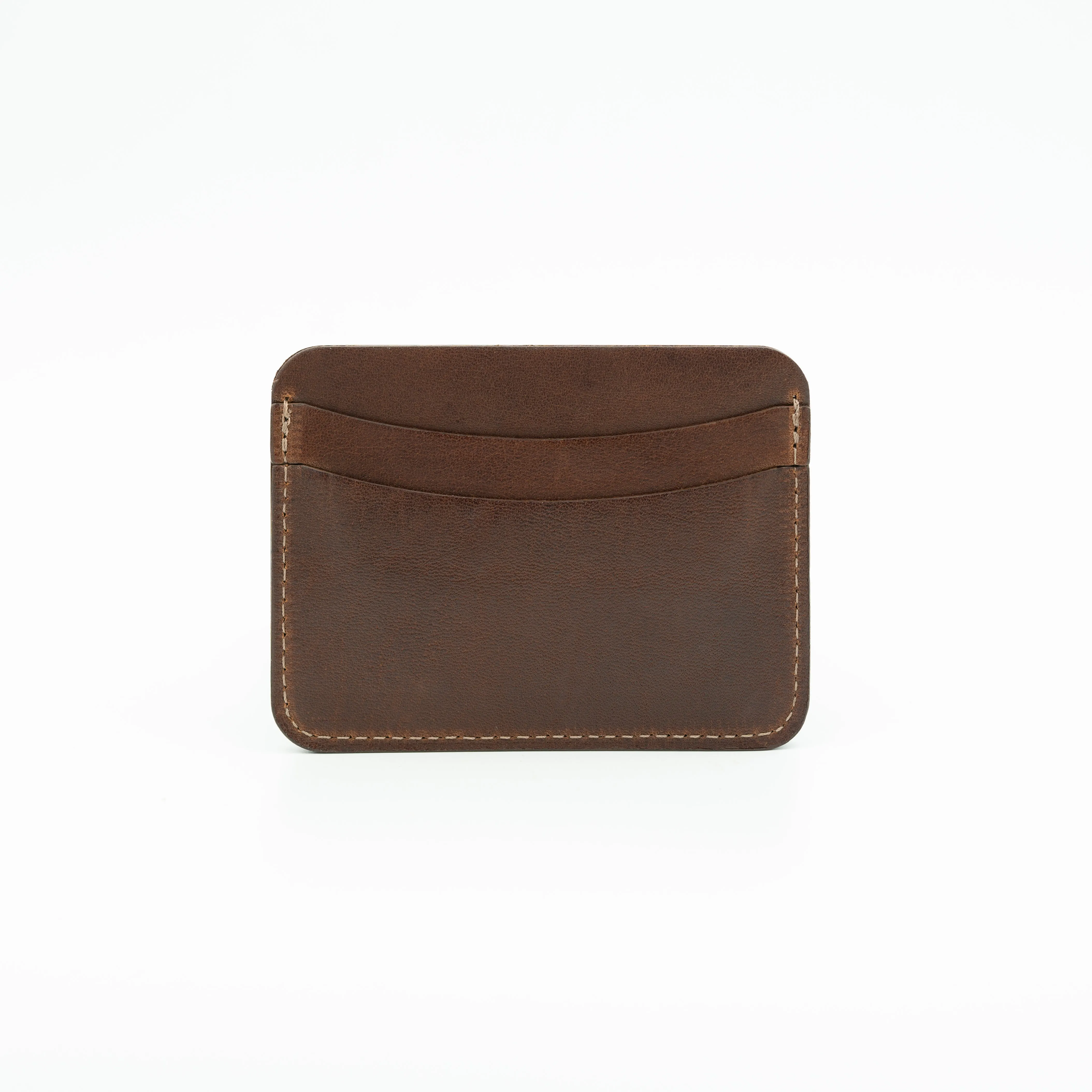 No. 5 Wallet - Mahogany