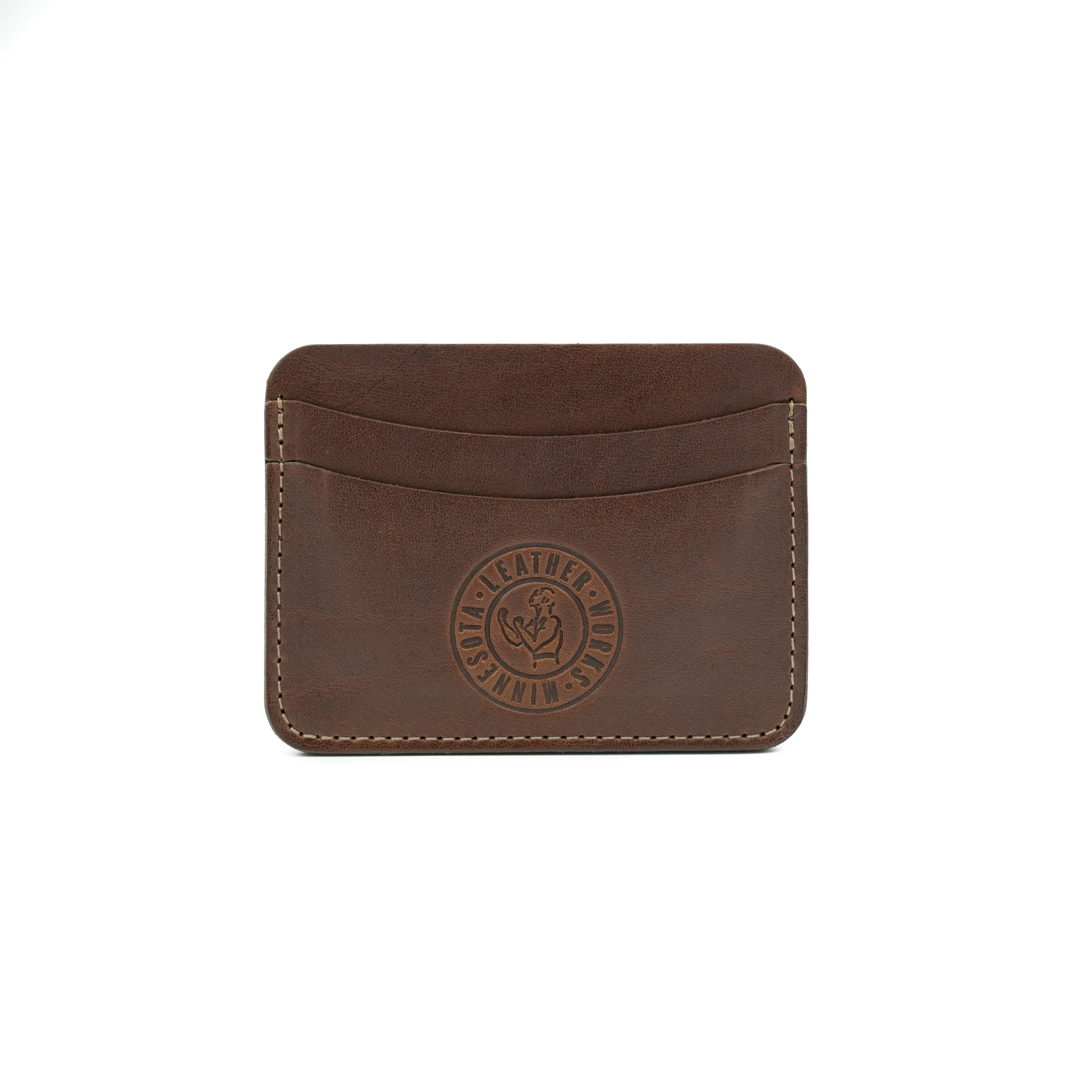 No. 5 Wallet - Mahogany