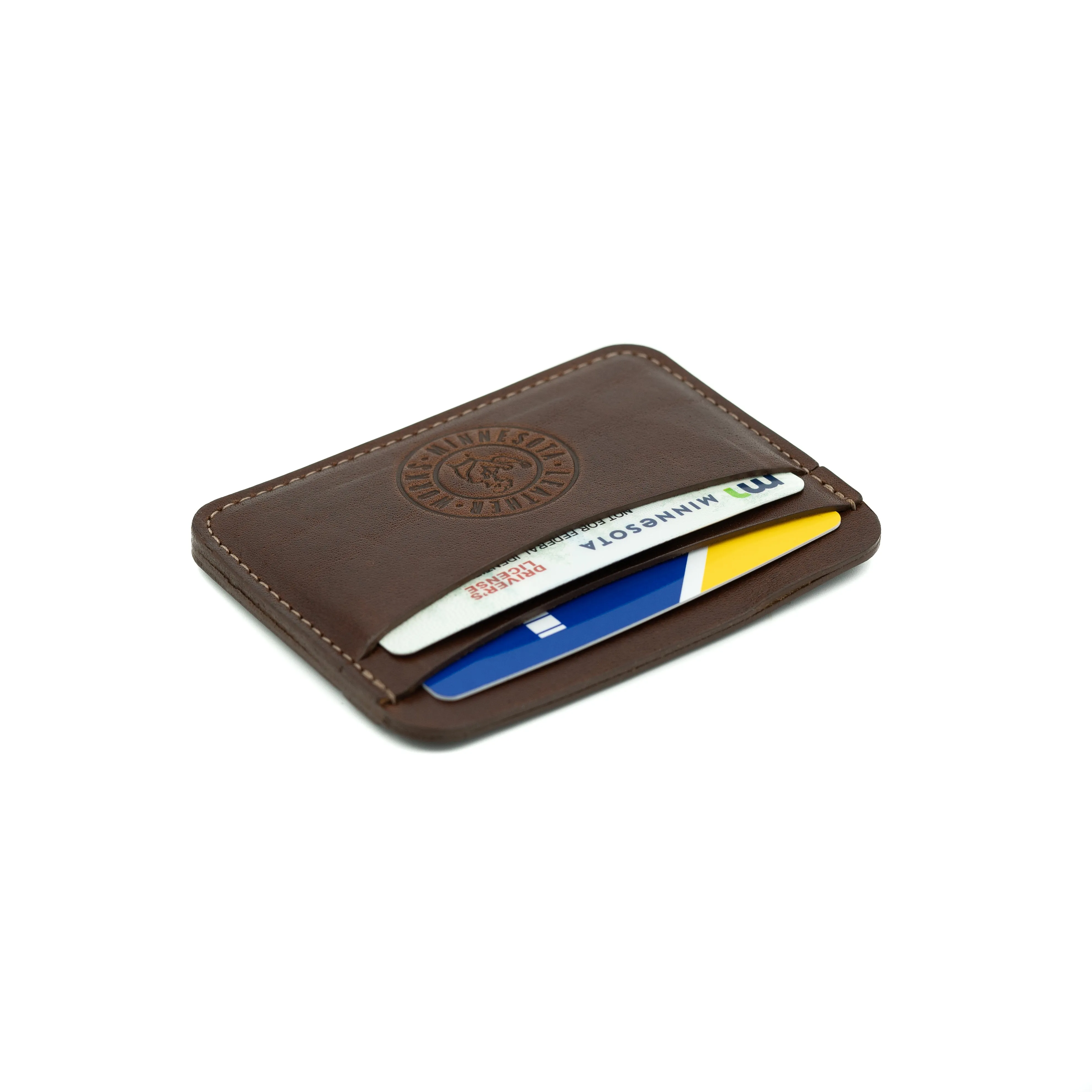No. 5 Wallet - Mahogany
