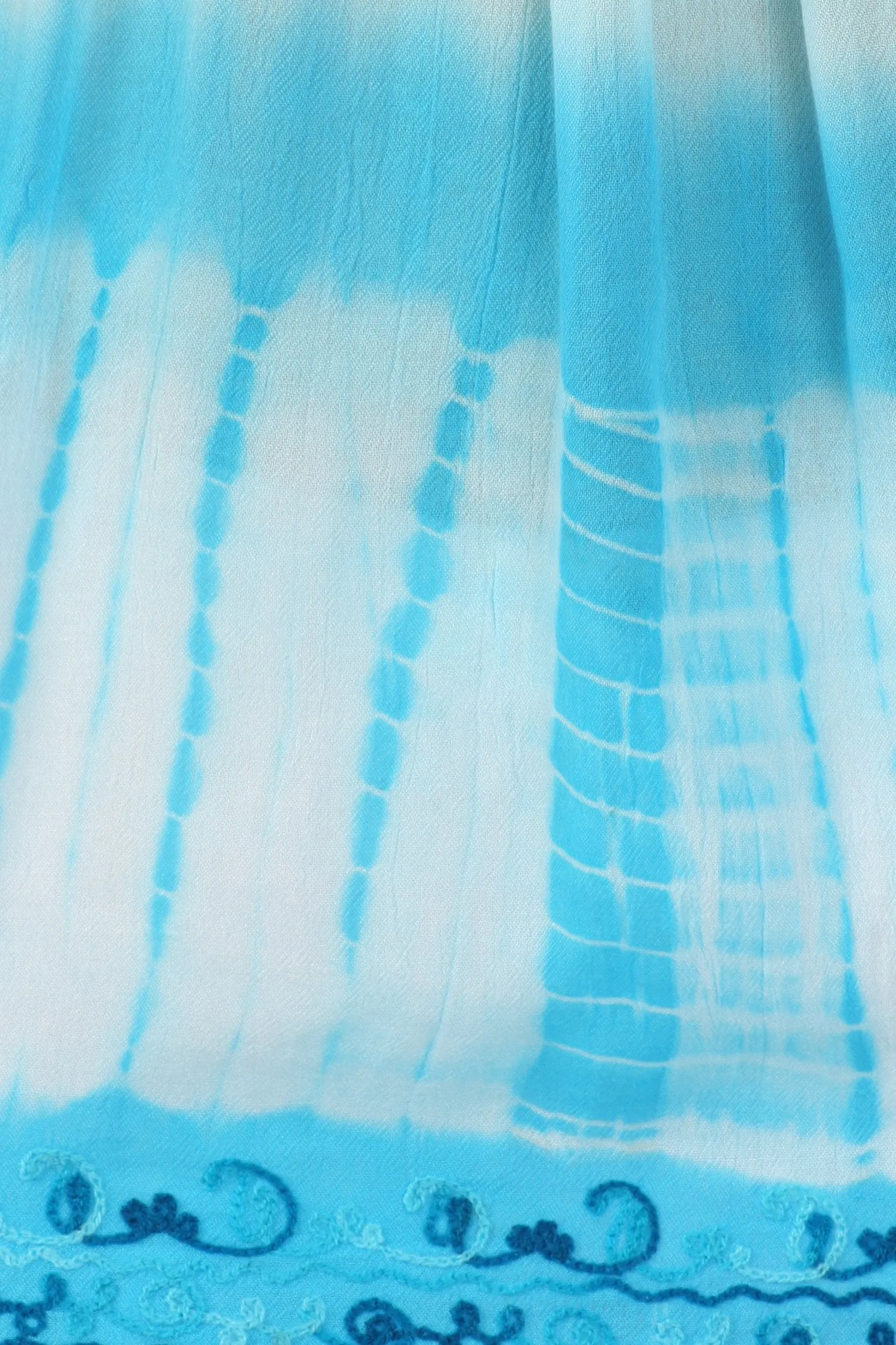 Sakkas Ombre Tie Dye Gauzy Crepe Sleeveless Relaxed Fit Top / Blouse