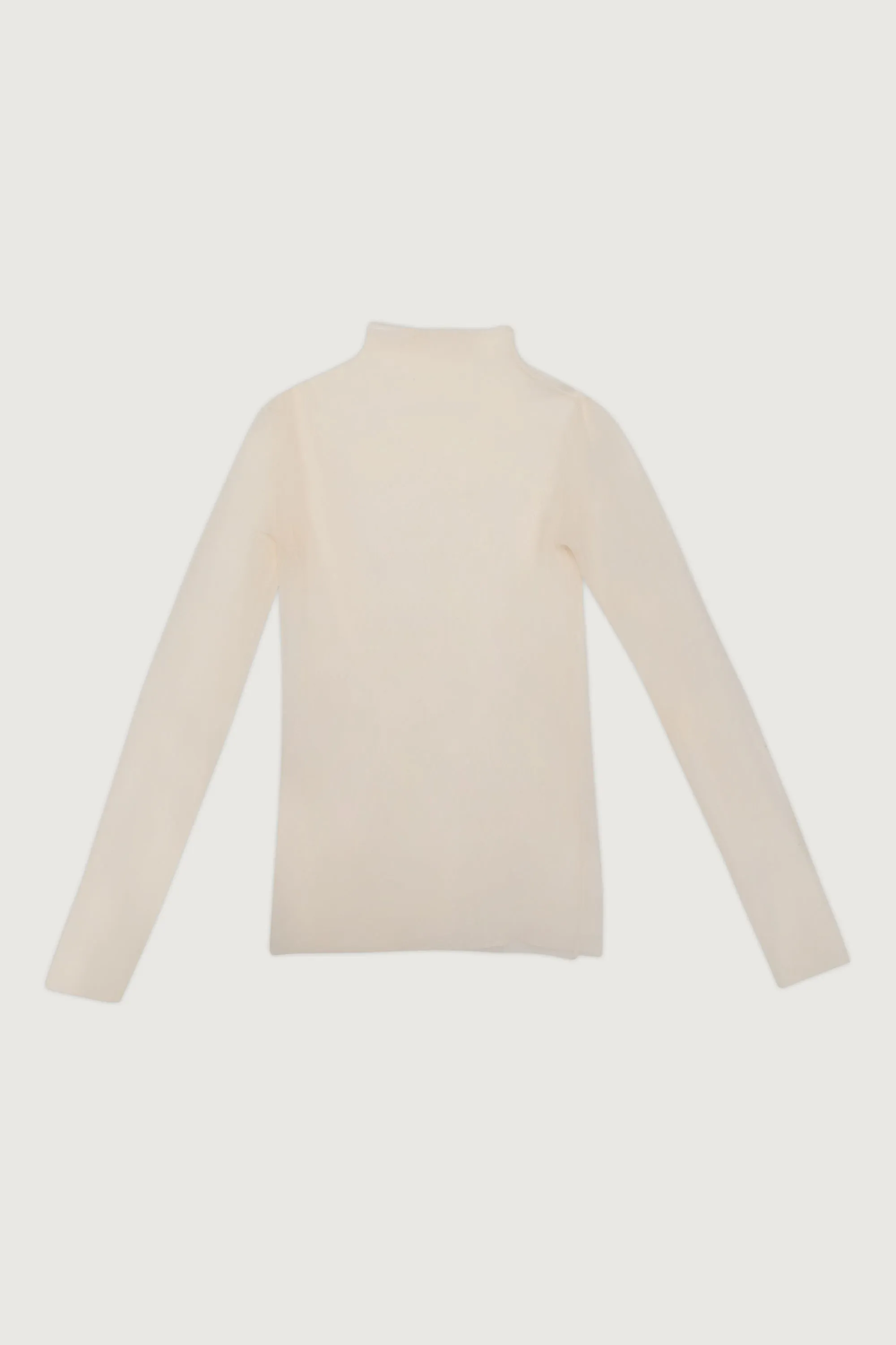 SHEER MOCKNECK TOP