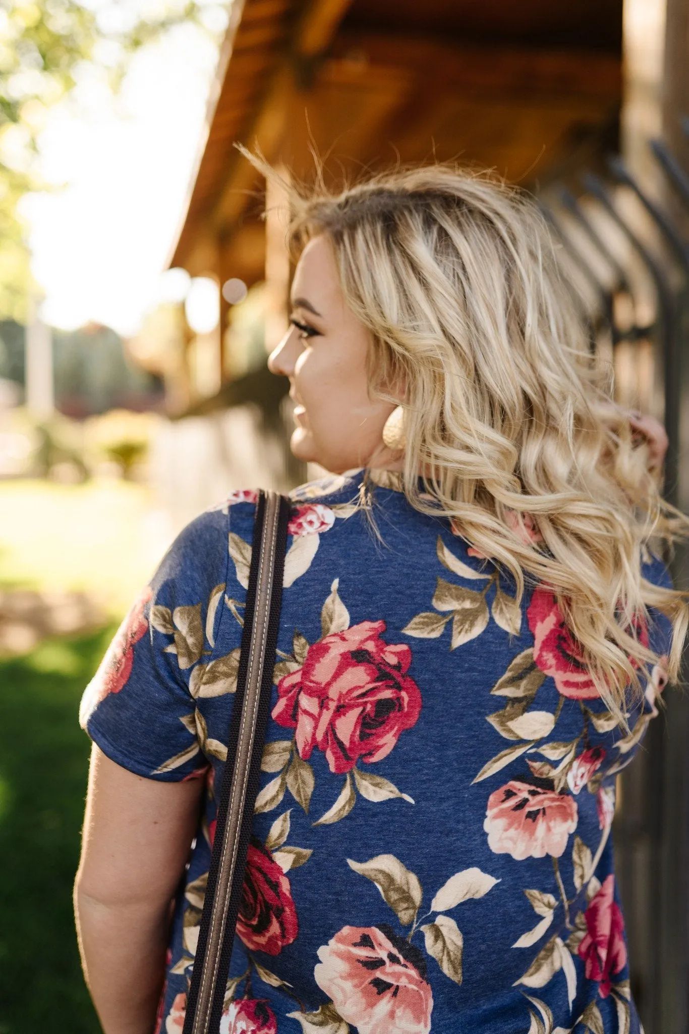 Simply Floral In Navy
