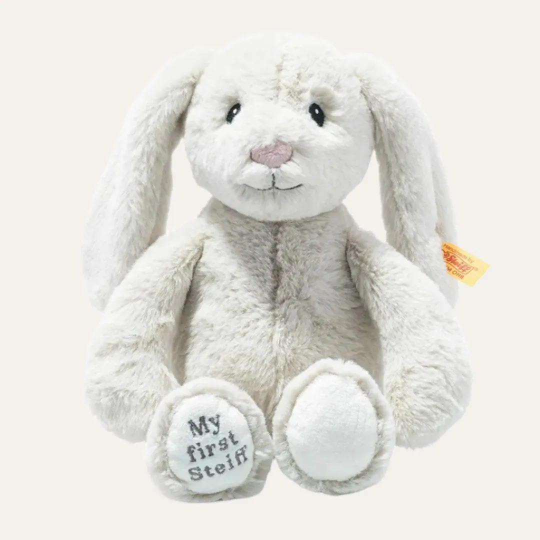 Steiff Soft Cuddly Friends My First Hoppie Cream Rabbit