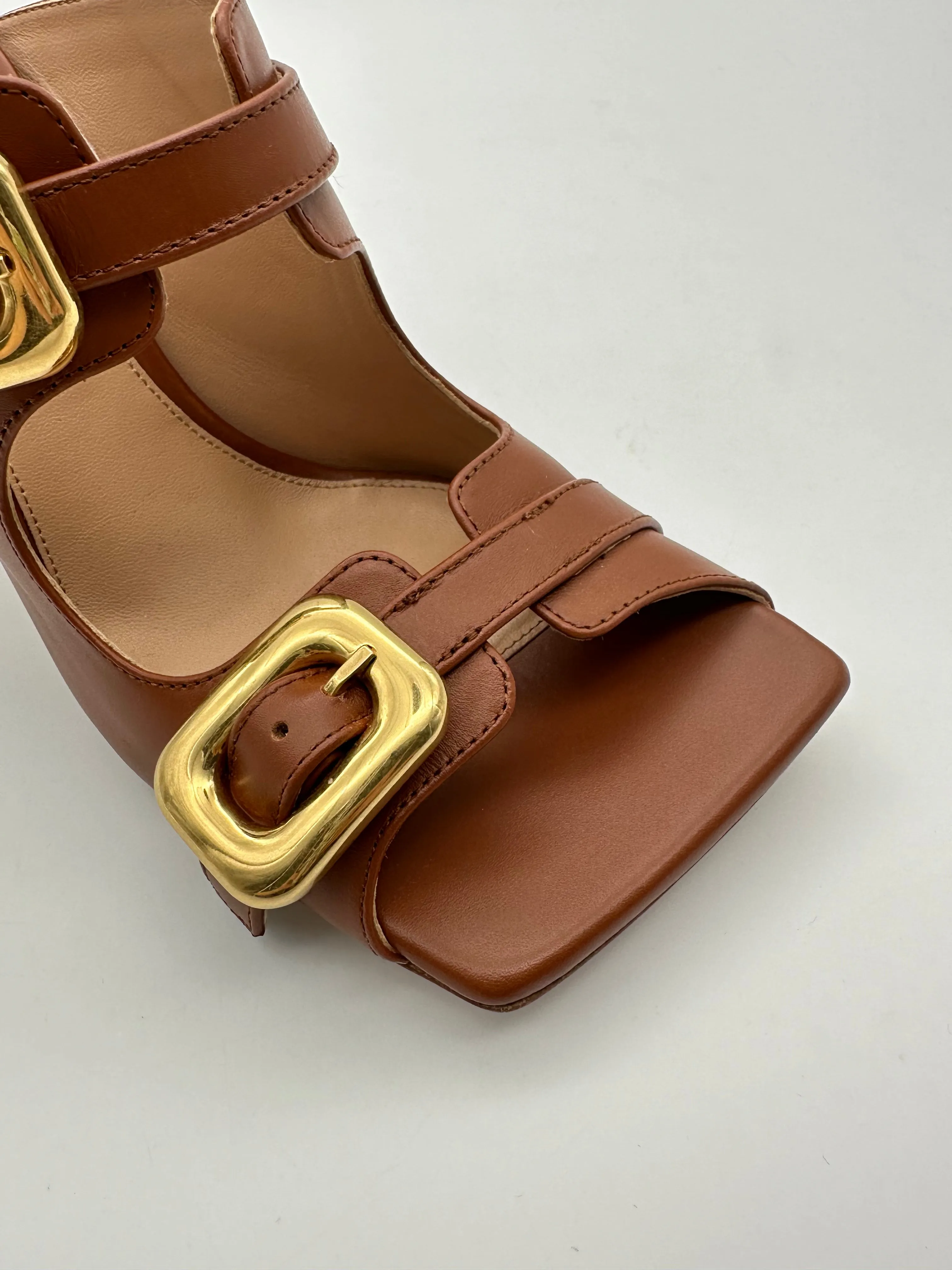 Stretch Sandal Smooth Calf