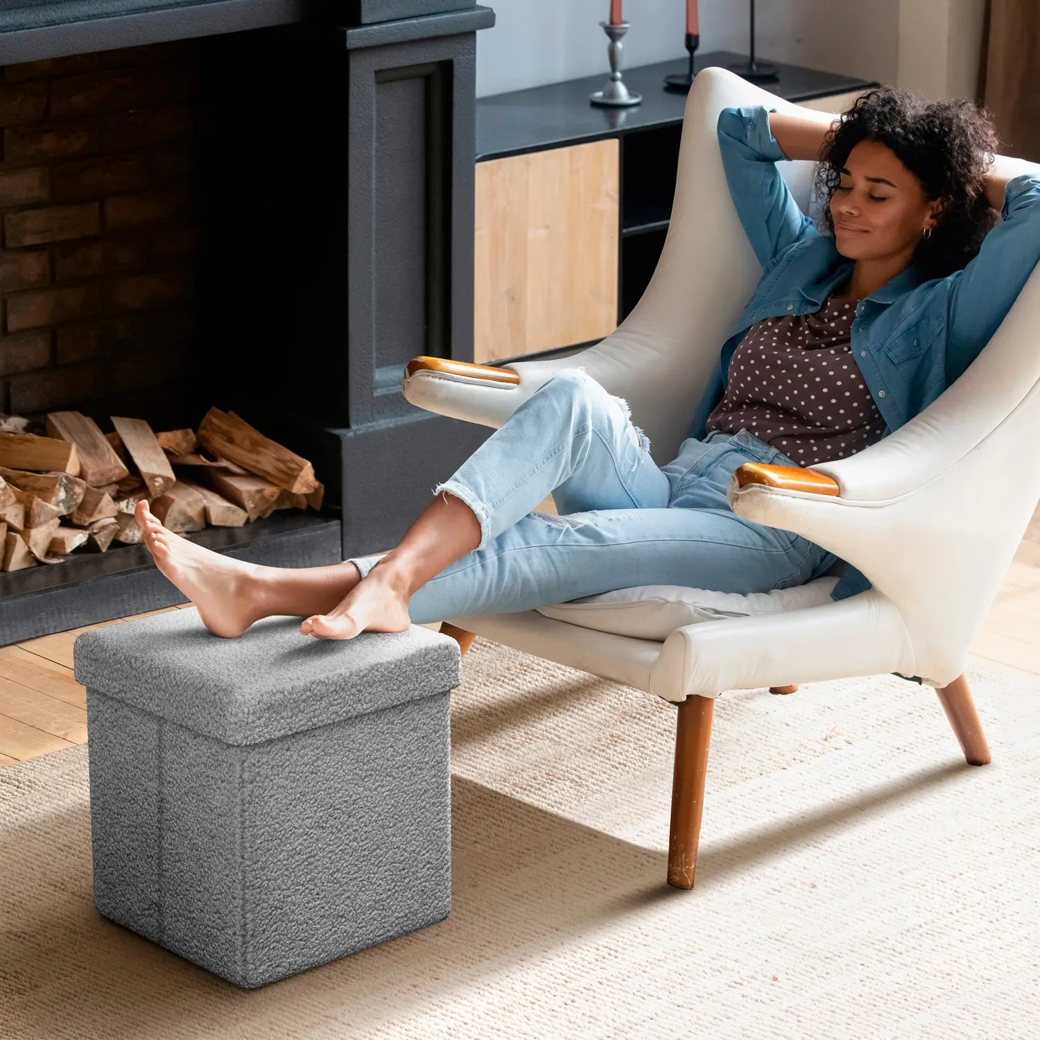 Teddy Storage Ottoman