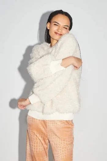 The White Félix Maxi Sweater