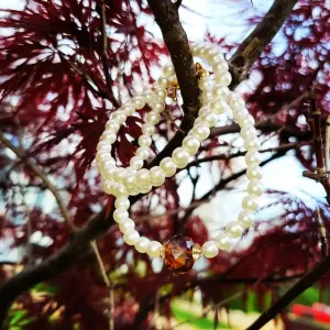 Versatile Pearl Bracelet or Necklace
