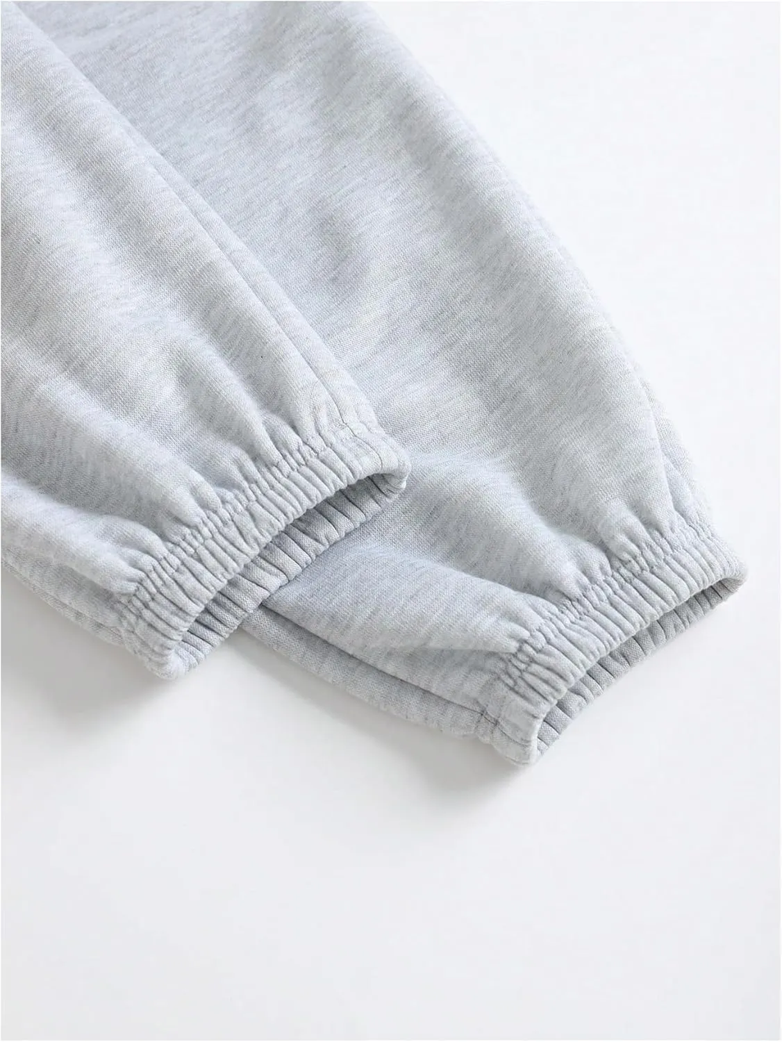 WDIRARA Women's Drawstring Elastic Waist Exercise Sweatpants Trousers Jogger Pants