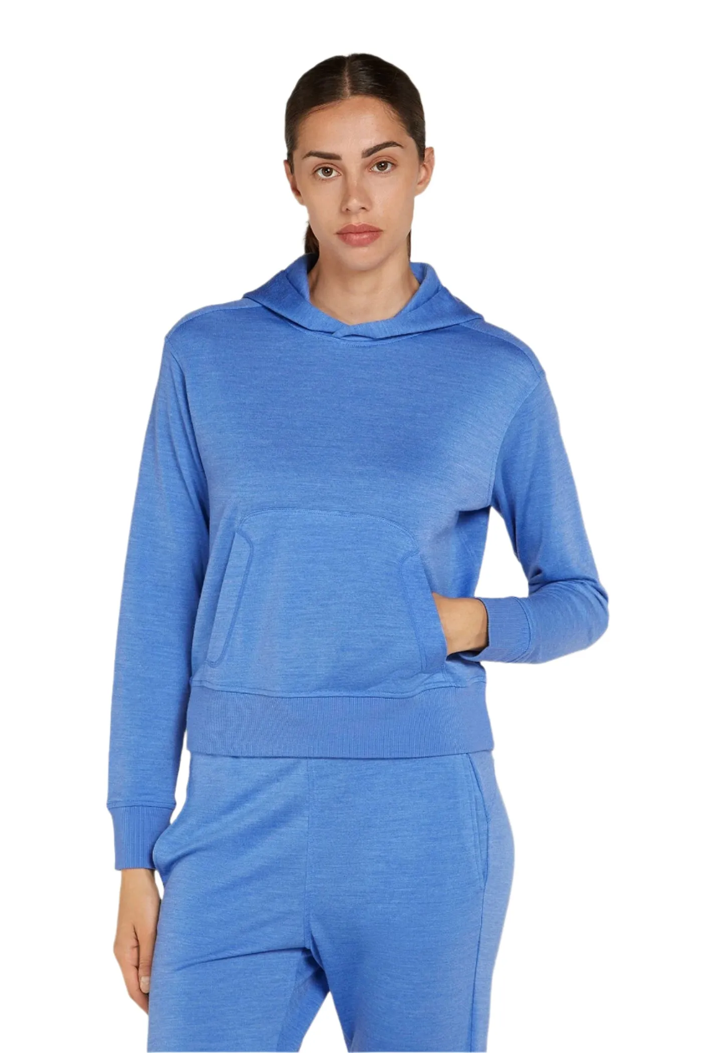 Womens Merino Crush II Long Sleeve Hoodie