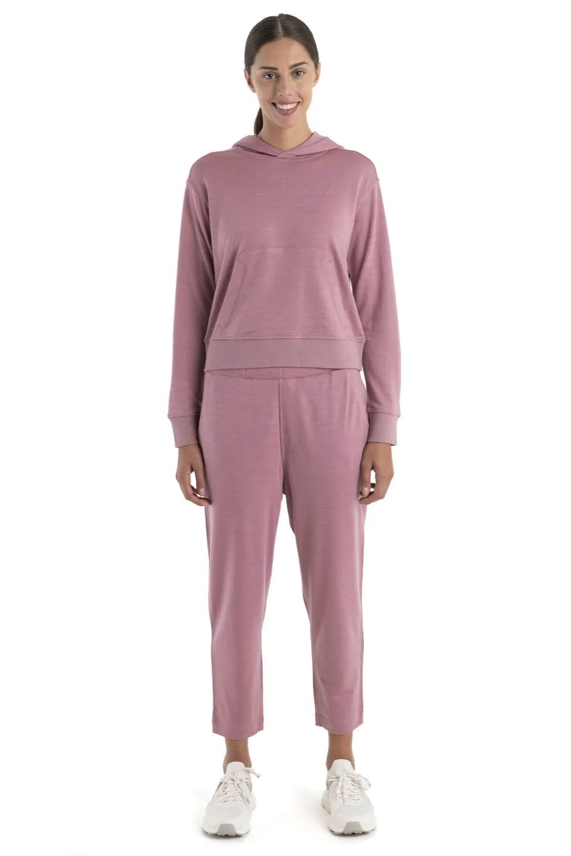 Womens Merino Crush II Long Sleeve Hoodie