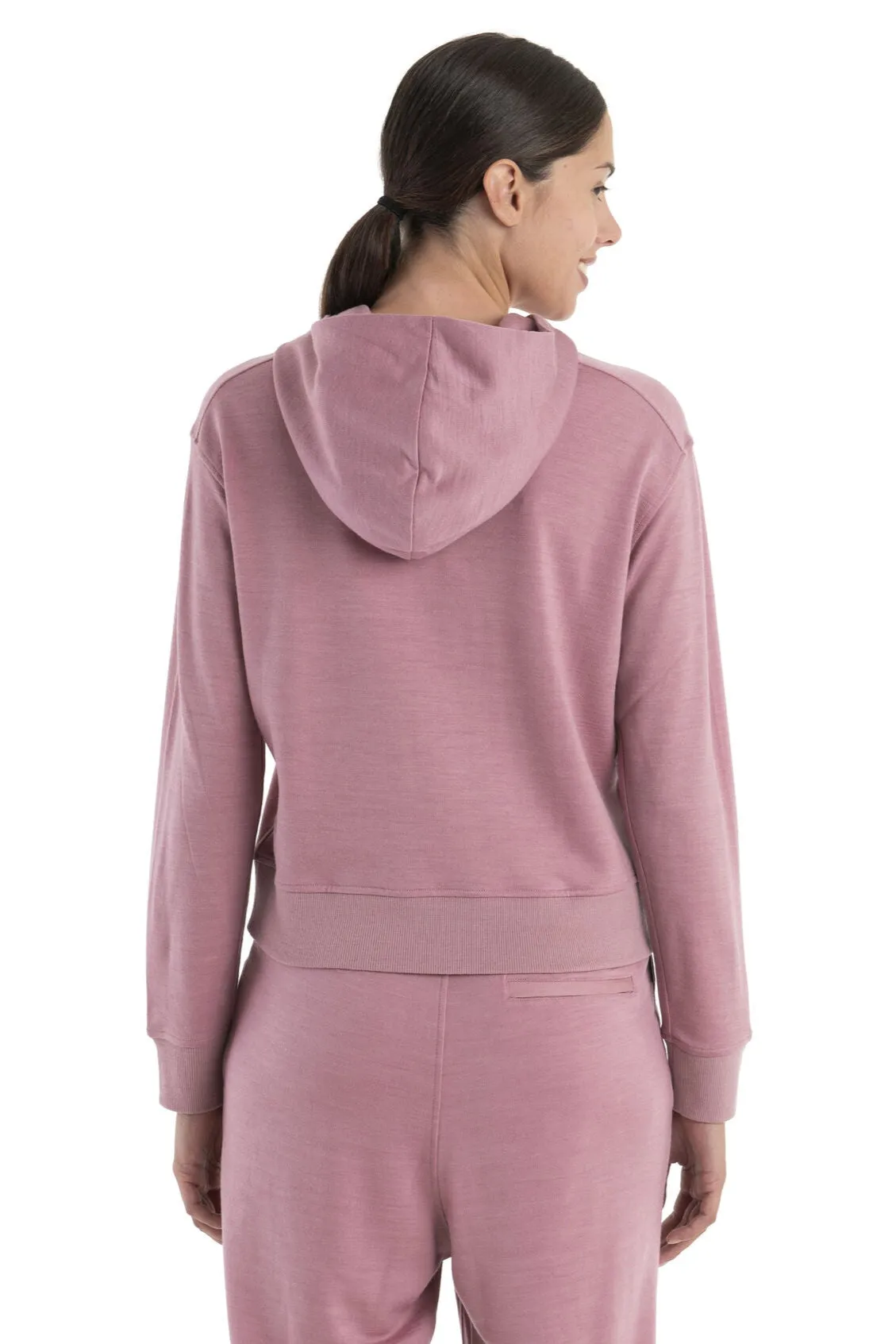 Womens Merino Crush II Long Sleeve Hoodie