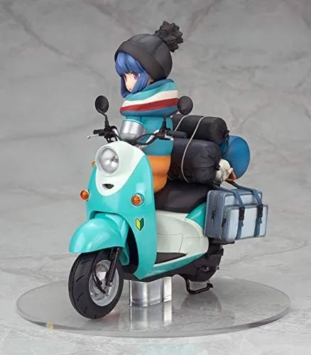 Yuru Camp Rin Shima with Scooter 1/10 Complete Figure