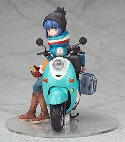Yuru Camp Rin Shima with Scooter 1/10 Complete Figure
