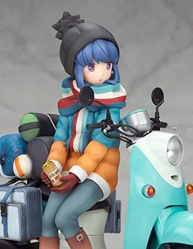 Yuru Camp Rin Shima with Scooter 1/10 Complete Figure