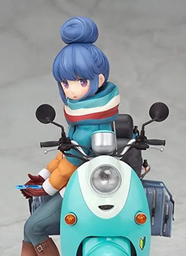 Yuru Camp Rin Shima with Scooter 1/10 Complete Figure