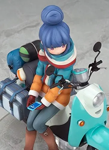 Yuru Camp Rin Shima with Scooter 1/10 Complete Figure