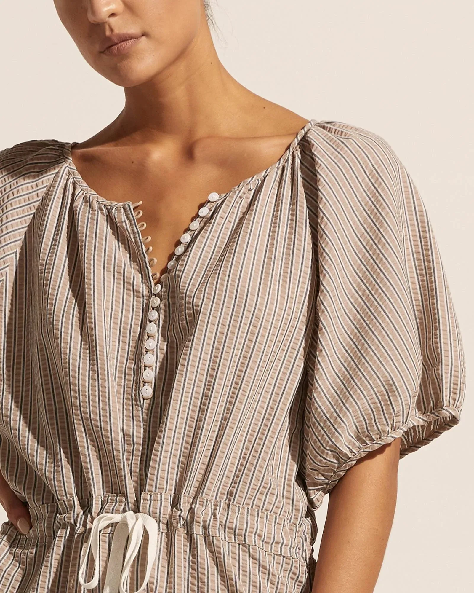 Zoe Kratzmann Tinker Dress - Pebble Stripe