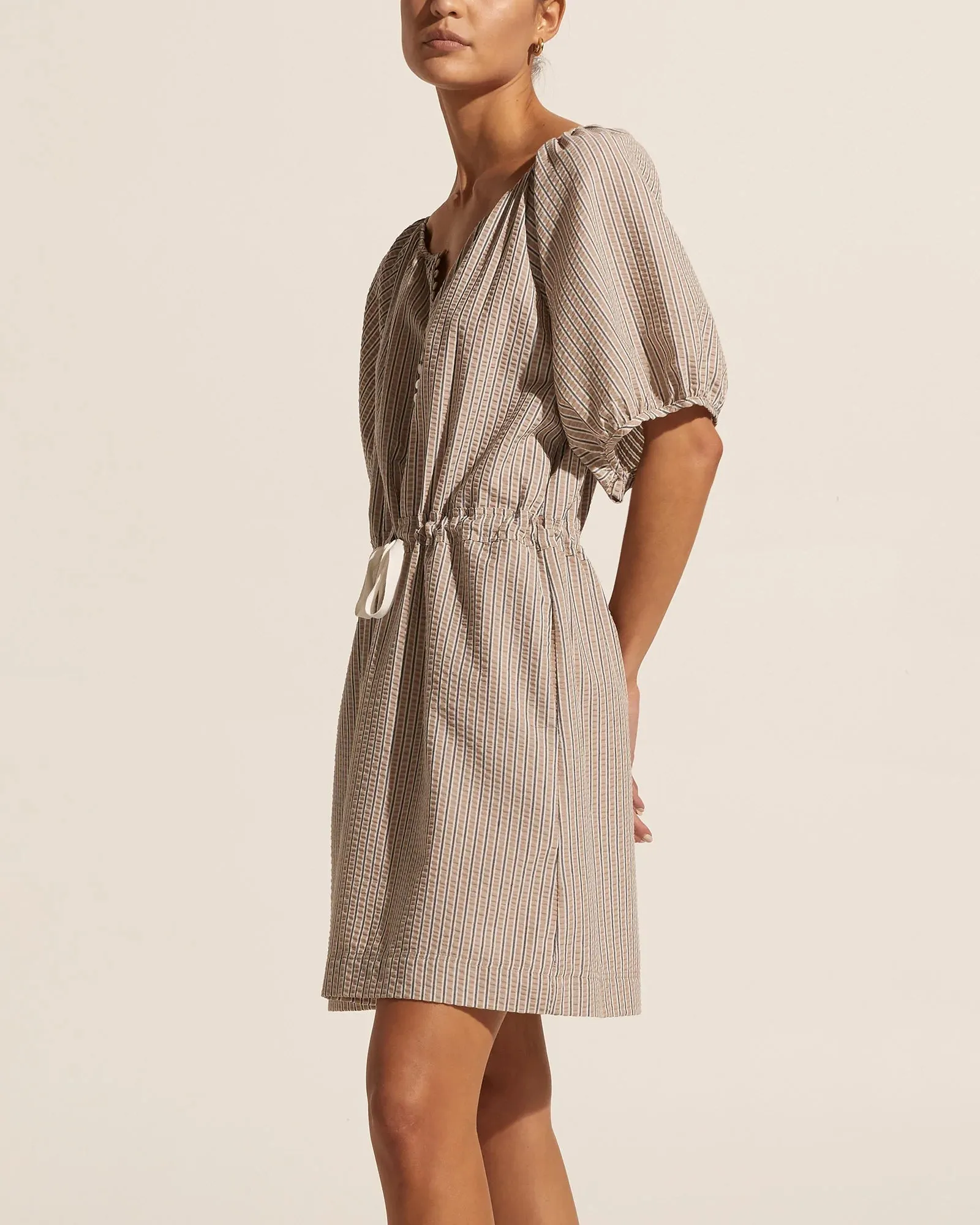 Zoe Kratzmann Tinker Dress - Pebble Stripe